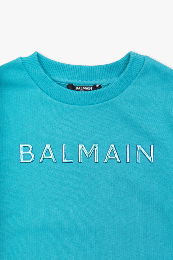 Balmain Kids Balmain mini sleeveless tweed dress